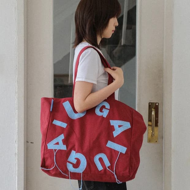 이우가마카라스 IUGA 빅쇼퍼백 새상품