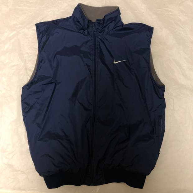 나이키 골프 리버시블 후리스 나일론 베스트