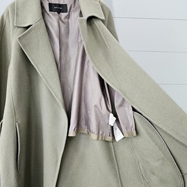 온앤온 캐시미어 핸드메이드 코트