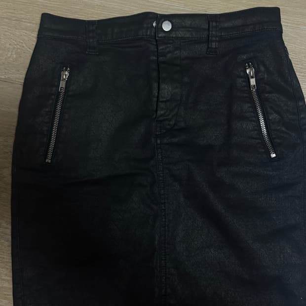 빈티지 디젤 Diesel 레더 스커트