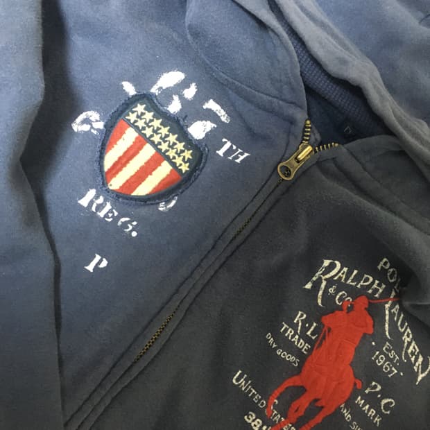 폴로 빅포니 후드집업 L