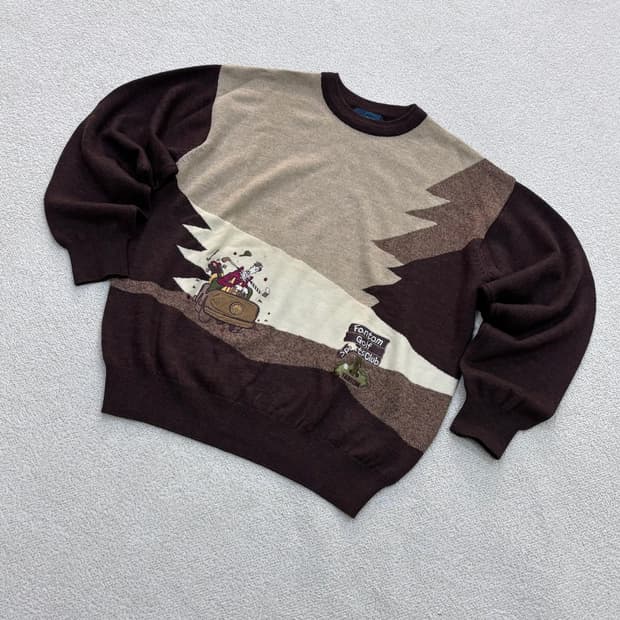 105 팬텀 남성 긴팔 니트 스웨터 0423E