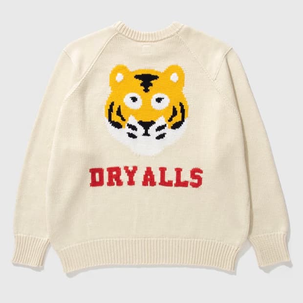 휴먼메이드 호랑이 니트 M