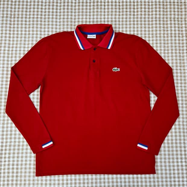 라코스테 긴소매 카라티 남자100~105