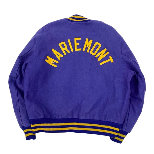 8-90‘s 드롱 Mariemont 울 바시티 자켓