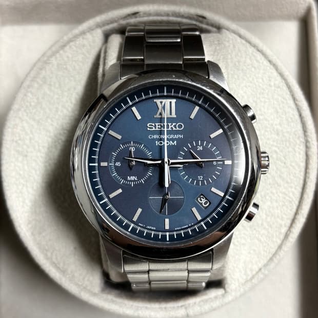 세이코 6T63-00N0 크로노스래프 시계