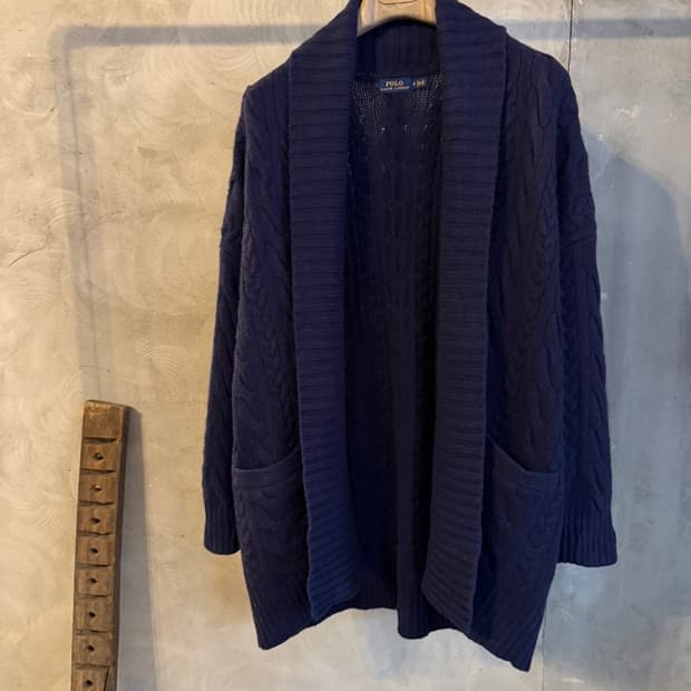 폴로 랄프로렌 케이블 케이프가디건 여성55-66