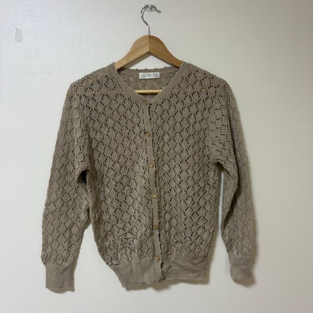 일본 직수입 빈티지 펀칭 니트 