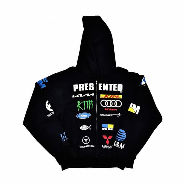 KimKrueger friends&family logo zip up