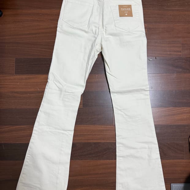 부추컷청바지 미듐사이즈 새상품