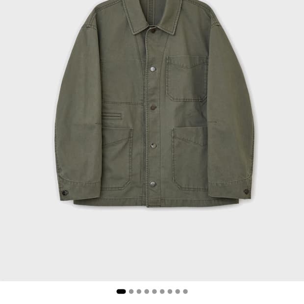 벨리에 모프 워크자켓 카키 s