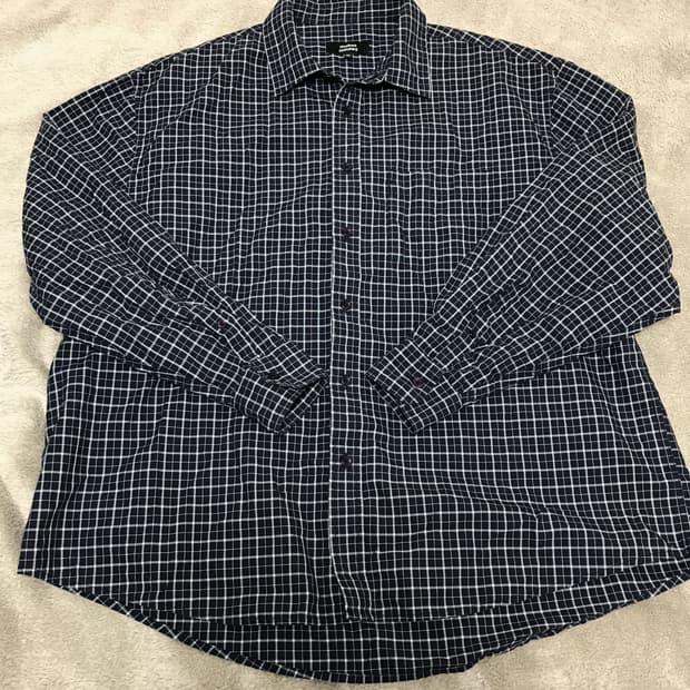 무신사 스탠다드 체크셔츠 XL사이즈