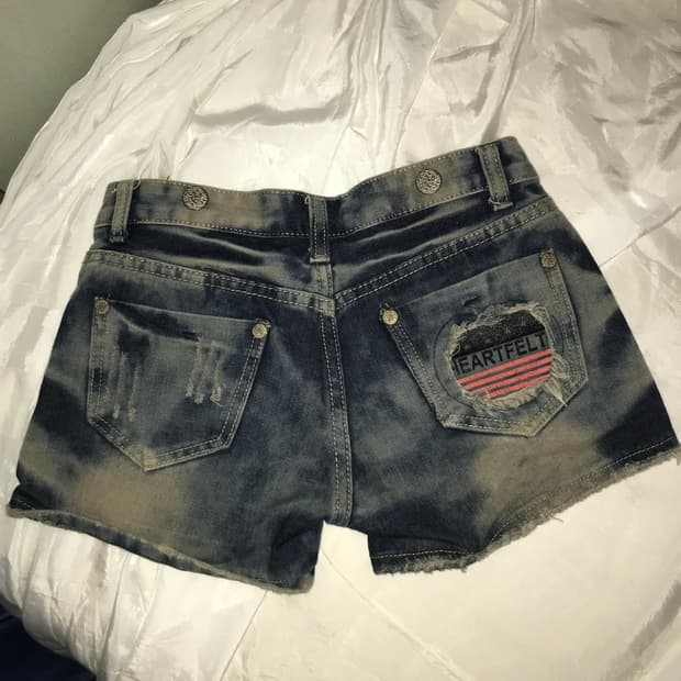 Vintage 빈티지 와투케 데님 핫팬츠