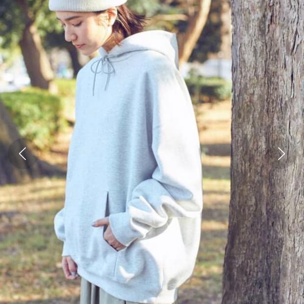 뷰티앤유스 유나이티드 애로우즈 빅실루엣 후드티 후드 풀오버