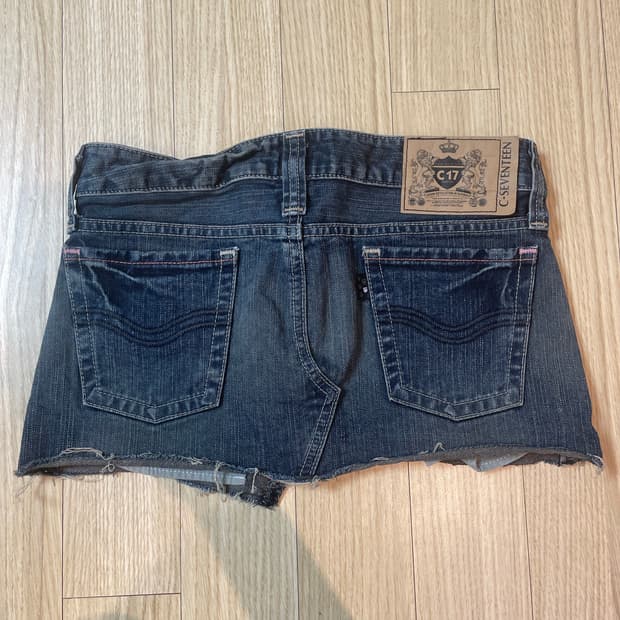 C-SEVENTEEN y2k 미니스커트