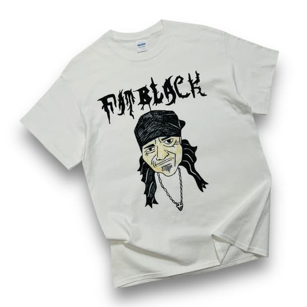 FAT Black hip-hop gangster t-shirt