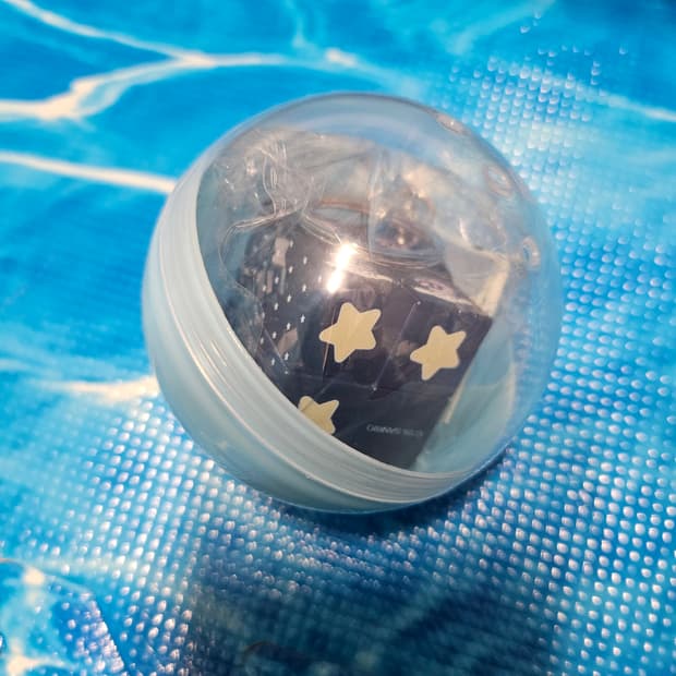 [미개봉신품] aeae 시나모롤 콜라보 큐브 키링 (네이비)