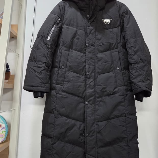 DYNAFIT 다이나핏 블랙 덕다운 롱패딩 95