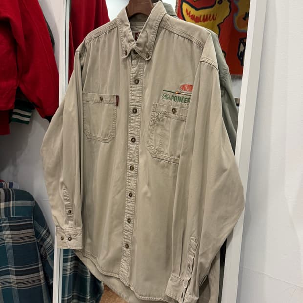 Dri-Duck 빈티지 투포켓 워크 셔츠