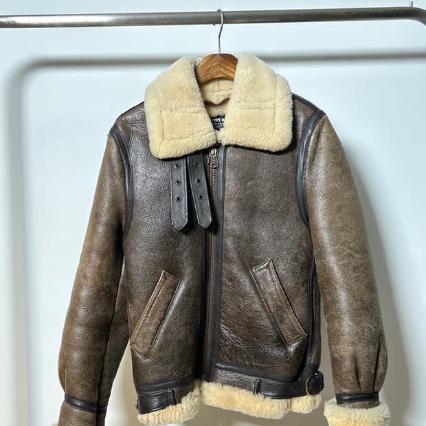 Schott B-3 Leather Mustang Jacket