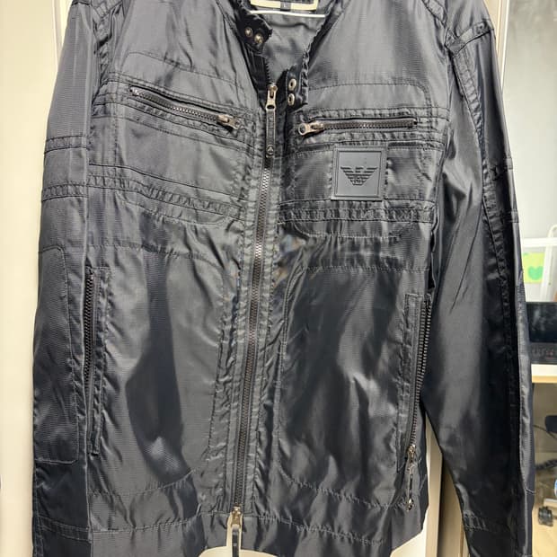 (초극상)엠포리오 아르마니 남성 블랙 자켓 L100