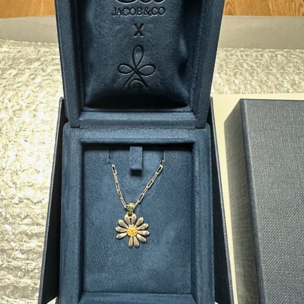 피스마이너스원 제이콥앤코 목걸이 실버