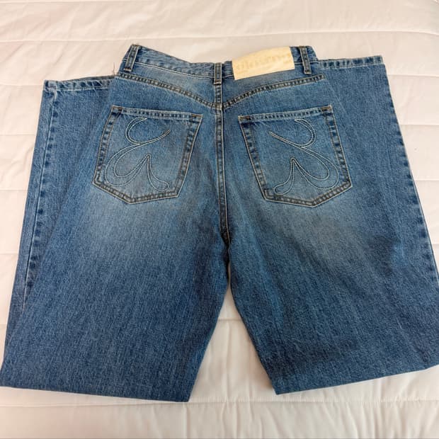 글로니 jane jeans blue 데님 바지