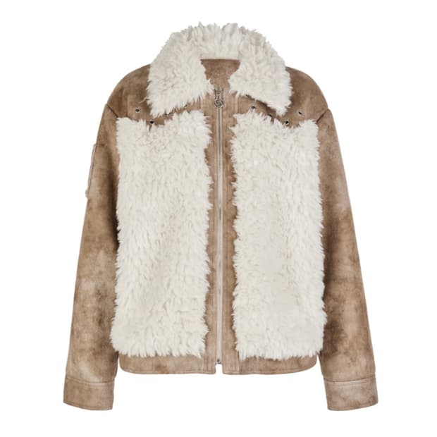 세릭 벌키 퍼 무스탕 자켓