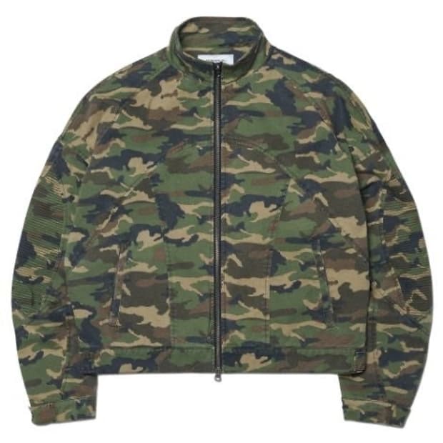 노매뉴얼 카모 자켓