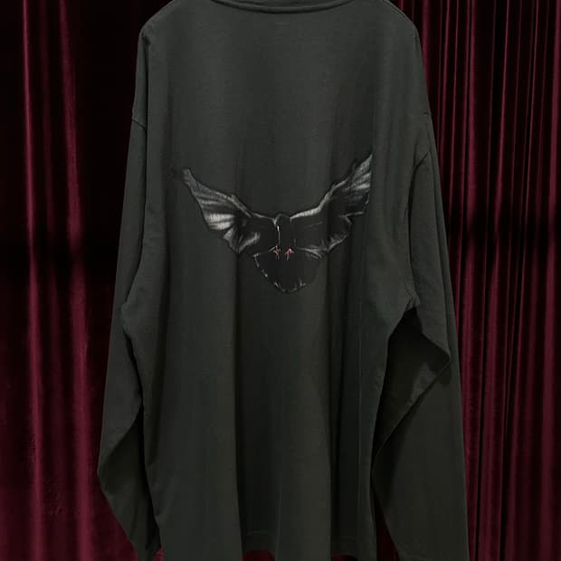 YEEZY DOVE LONG SLEEVE DARK GREY