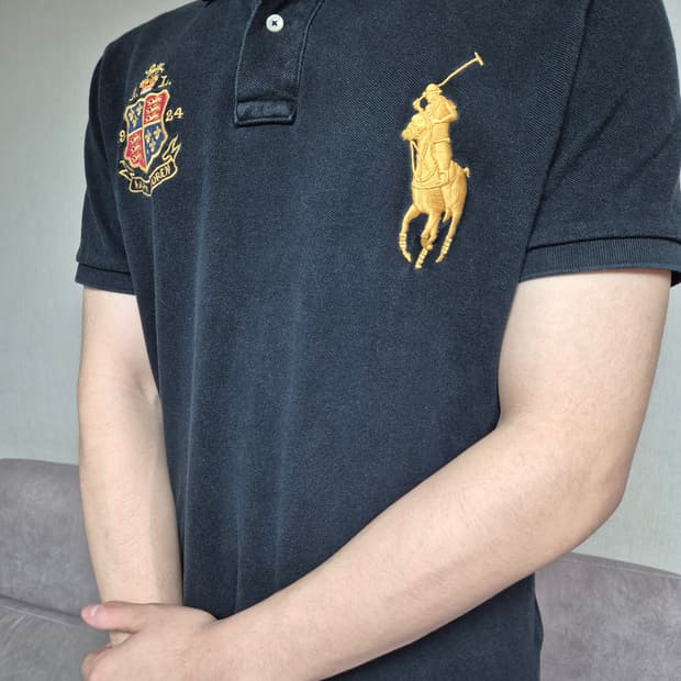 폴로 랄프로렌 빅포니 크레스트 반팔 카라티