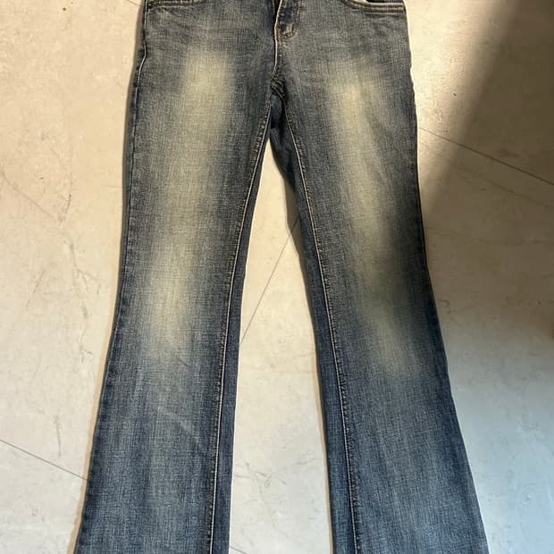 보헤미안서울 구버전 부츠컷 블루 S