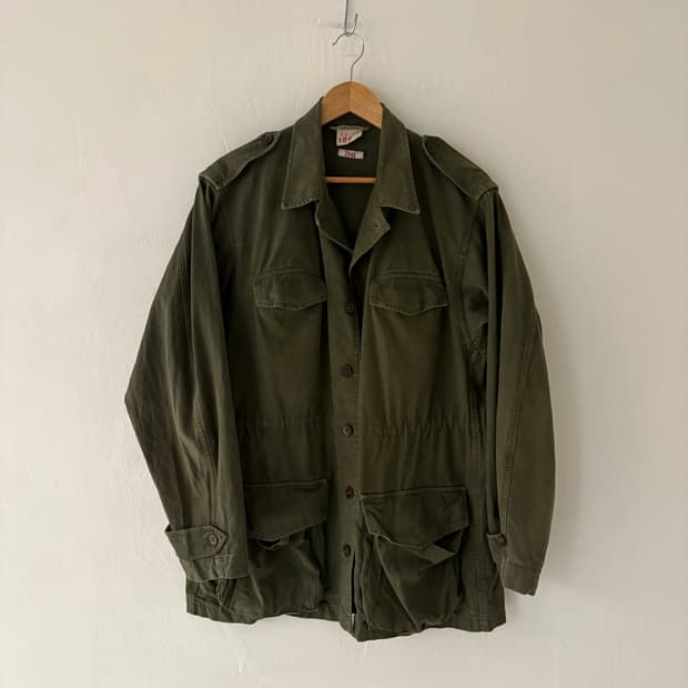 60's French Army M-47 Field Jacket.