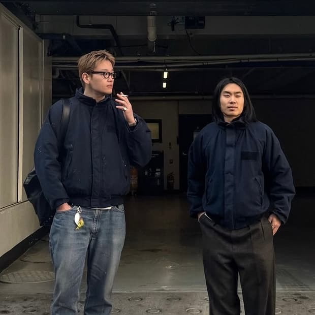 미해군 usn 쉽보드 콜드웨더 자켓 L