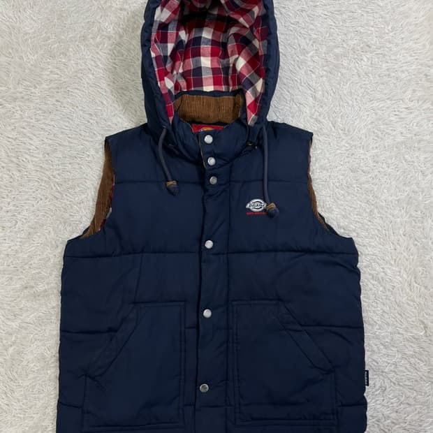 디키즈 패딩 조끼/#2997
