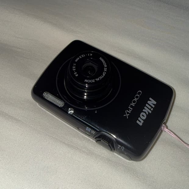 Nikon 니콘 쿨픽스 S01 블랙