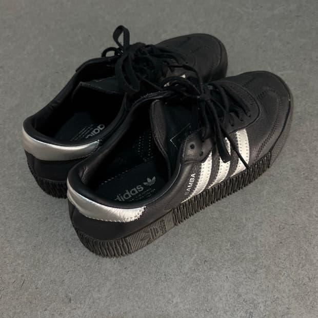 Adidas samba silver/black 225