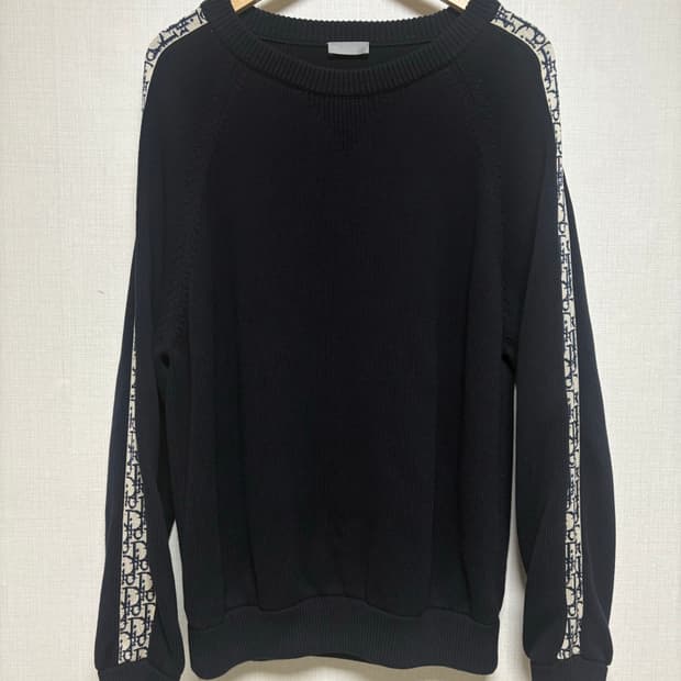 [XXXL/새상품급] 디올 오블리크 인서트 니트