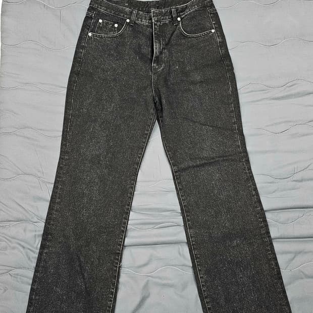 흑청 와이드데님 (데드스탁) 33