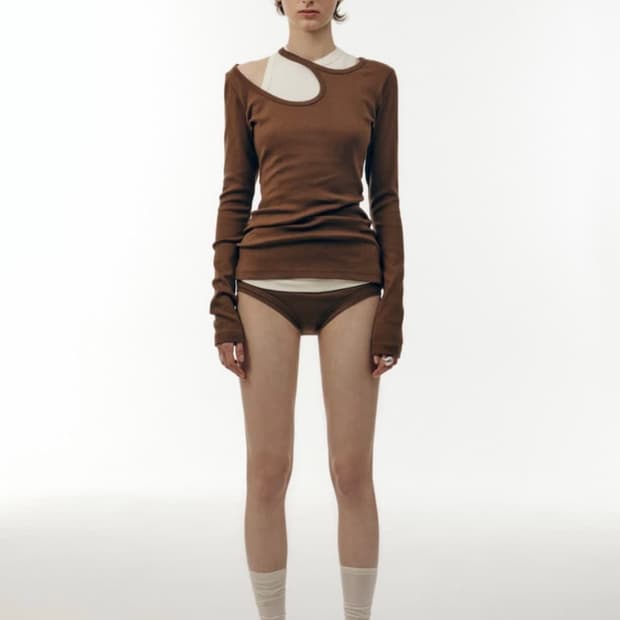 로우클래식 커브홀티셔츠