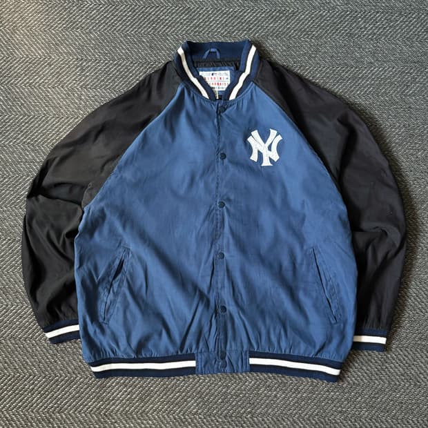 90s MLB 뉴욕양키스 스타디움 자켓 (105-110)