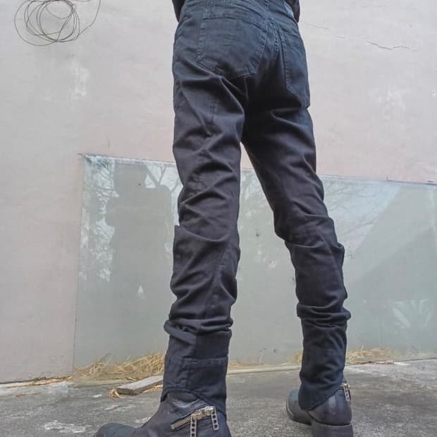Julius FW14 "Crack" Twisted Pants