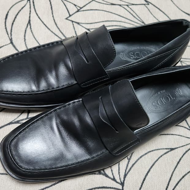 정품 Tod's 가죽 로퍼 us10 285