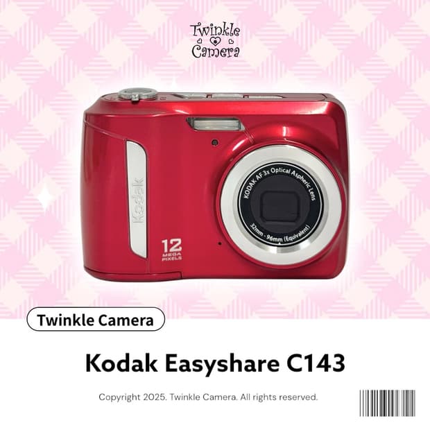 (키키디카⚡️) Kodak Easyshare 코닥 이지쉐어 C143