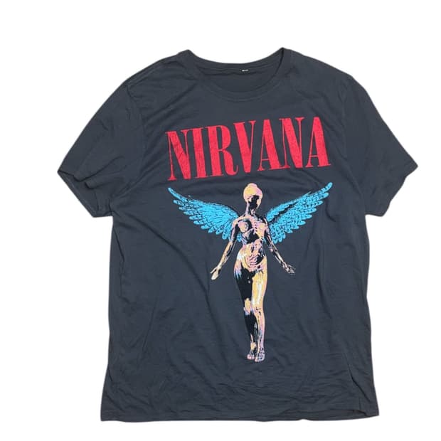 nirvana 너바나 93 tour 정품 밴드티 