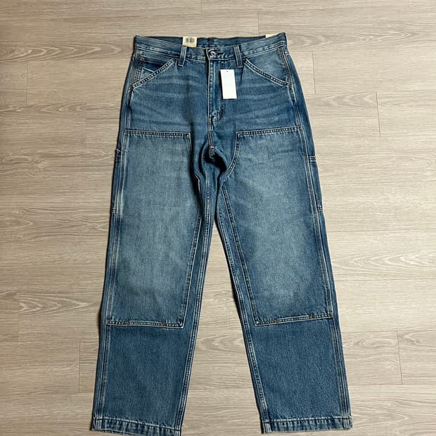 (새상품) 리바이스 568 더블니 카펜터 데님 청바지