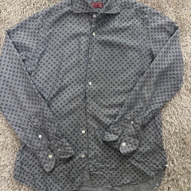 이태리제 BARBA NAPOLI 셔츠 사이즈 100-105