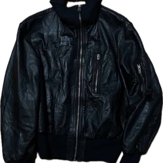 독일군 레더 항공 자켓