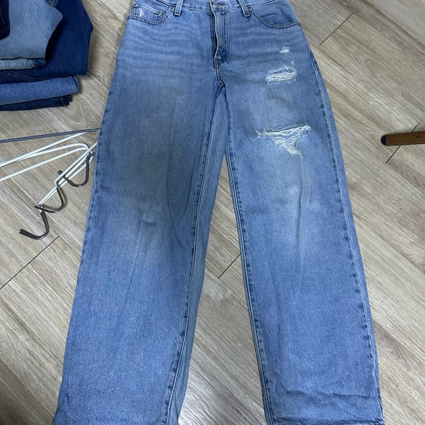 리바이스 baggy dad 