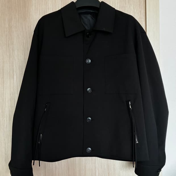 (XL) 드로우핏 블루종 자켓 BLACK 판매